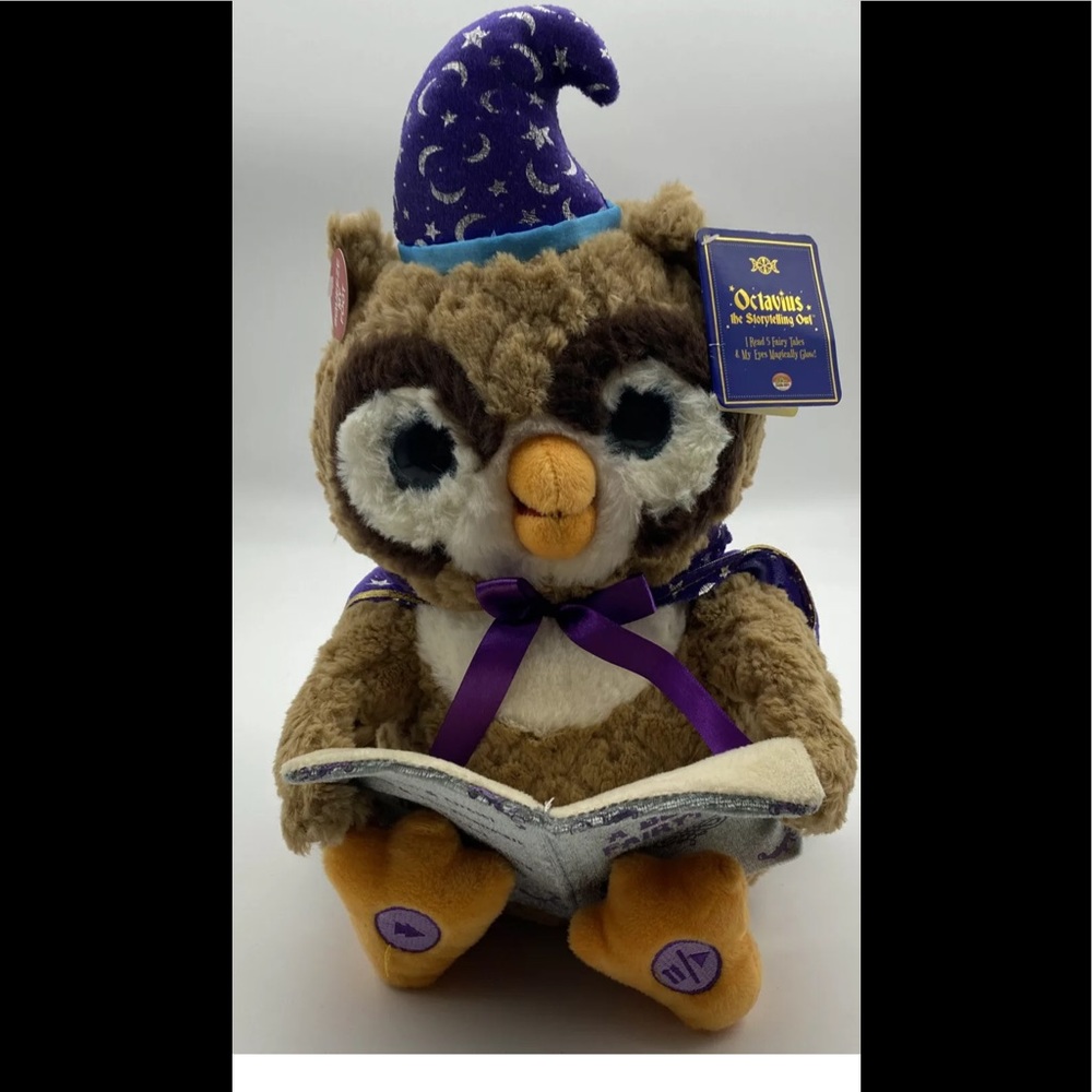 Octavius The Storytelling Owl Talking Stuffed
